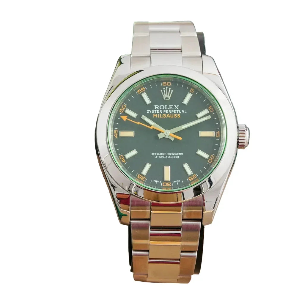 Rolex - Milgauss FULL SET - 116400GV - Men - 2000-2010