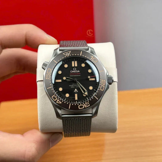 Omega Seamaster Diver “James Bond 007 Edition” 42mm Black Dial Titanium