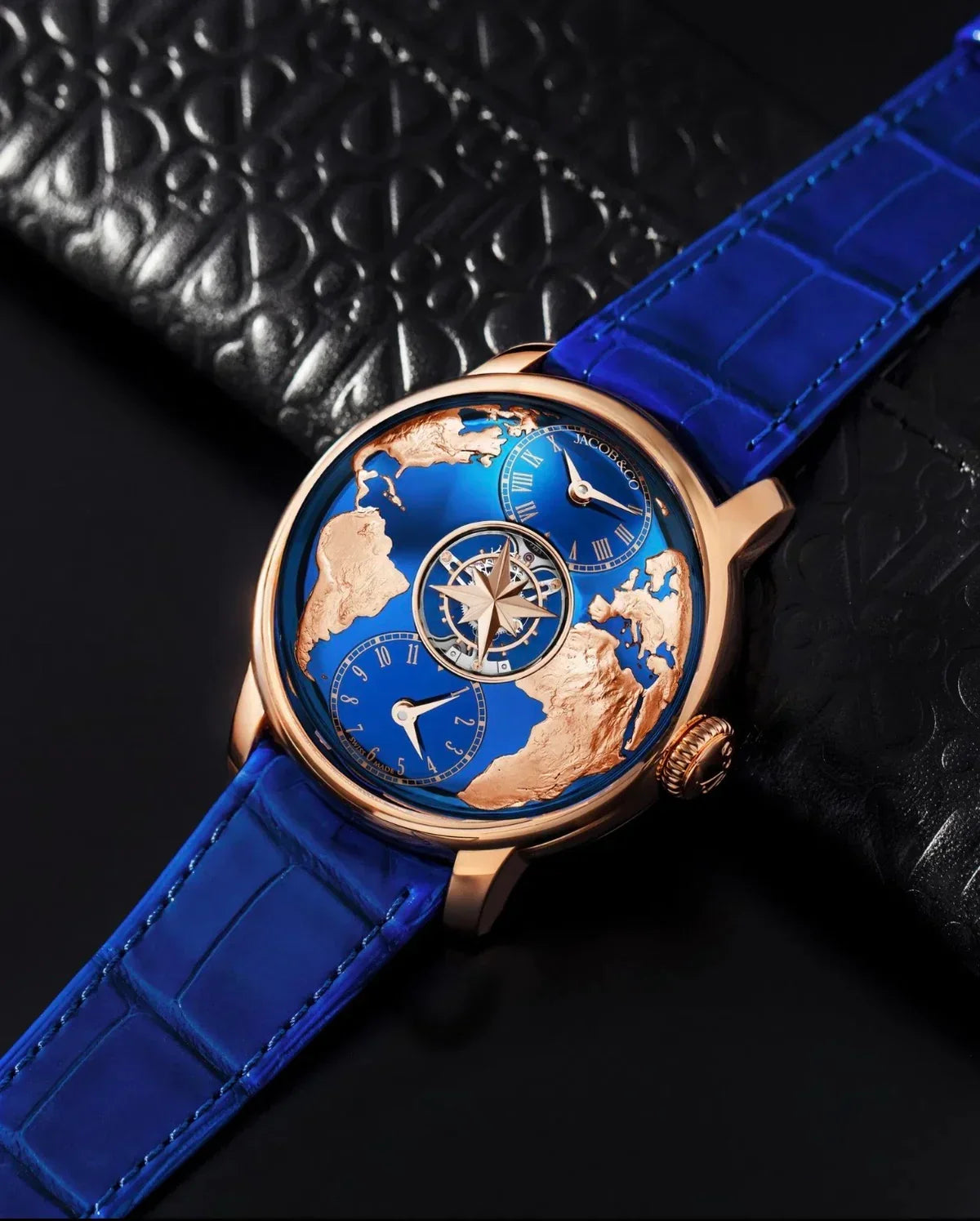 Jacob & Co. The World Is Yours Dual Time Zone Tourbillon
