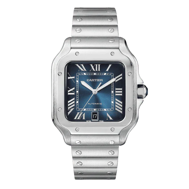 Cartier Santos De Cartier Blue Dial WSSA0071 39.8mm