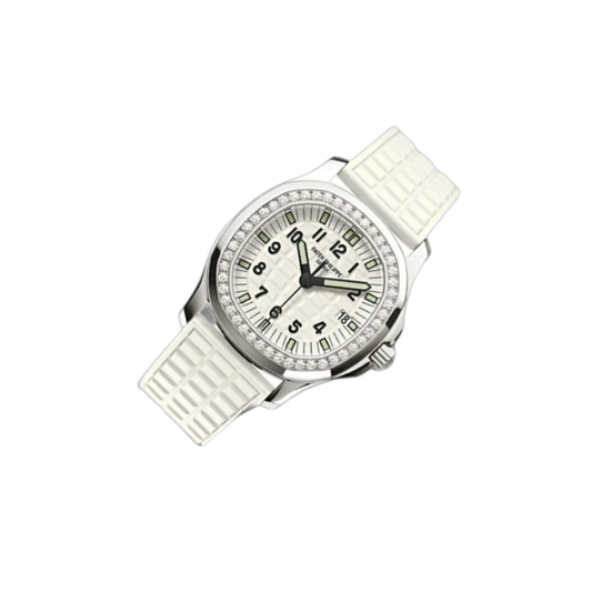Patek Philippe Aquanaut 5067A-011 White Full Moissanite 35mm