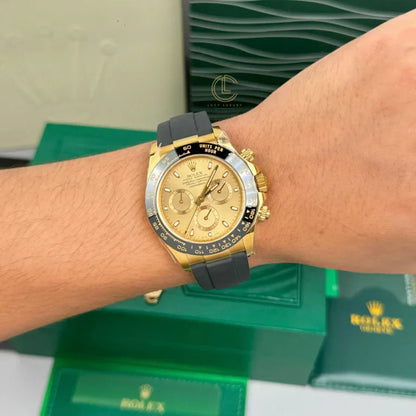 Rolex Cosmograph Daytona 116518LN 40mm Dial Champange Yellow Gold