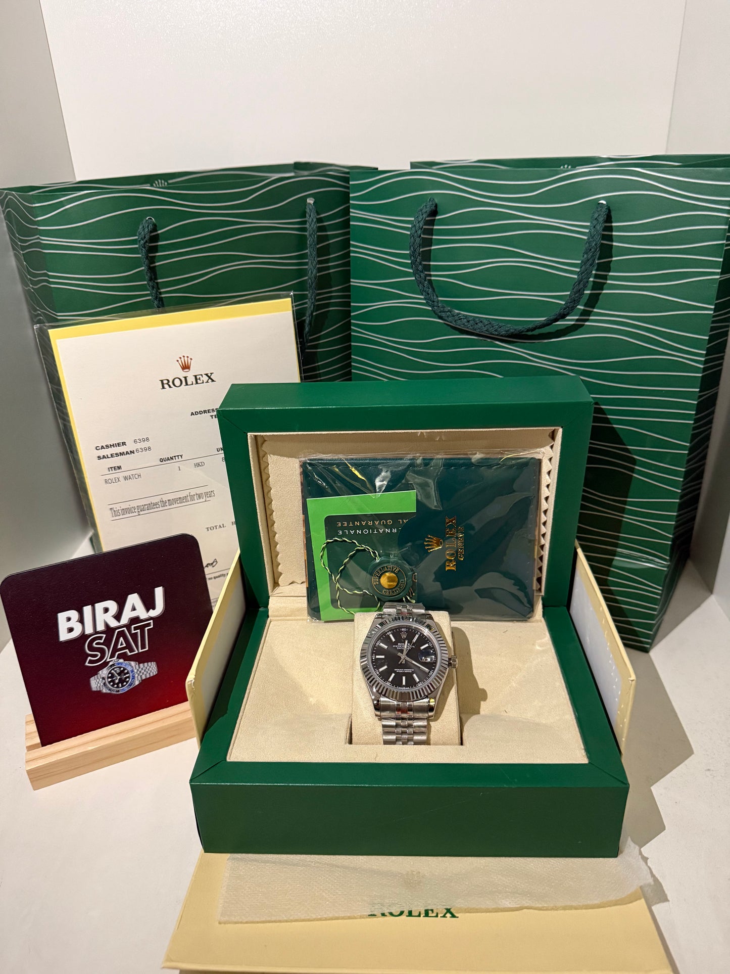 Rolex Datejust Black Dial