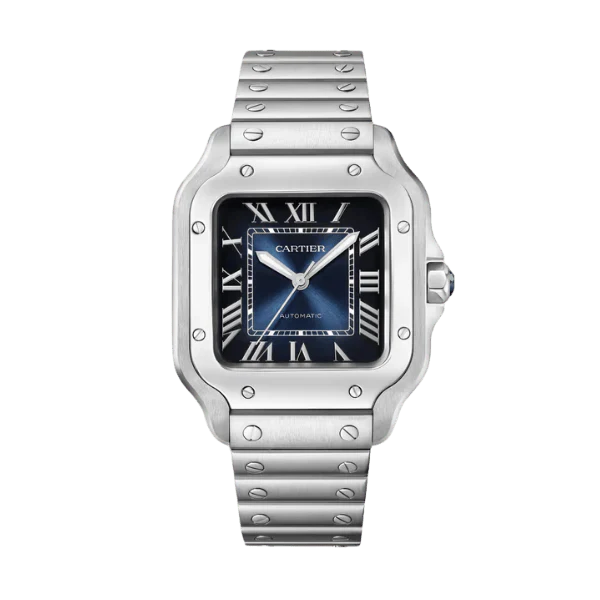 Cartier Santos De Cartier Medium Blue WSSA0063 35.5mm