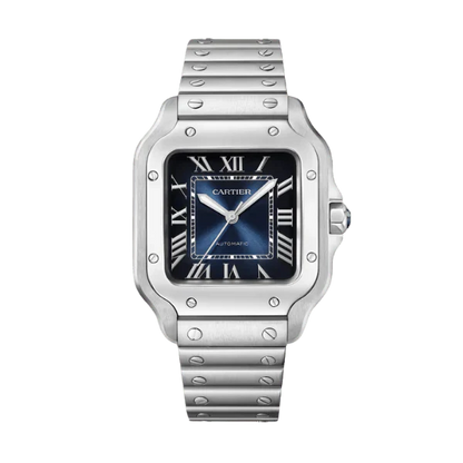 Cartier Santos De Cartier Medium Blue WSSA0063 35.5mm