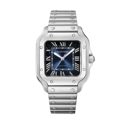 Cartier Santos De Cartier Medium Blue WSSA0063 35.5mm