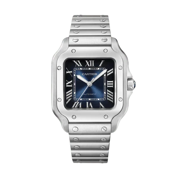 Cartier Santos De Cartier Medium Blue WSSA0063 35.5mm