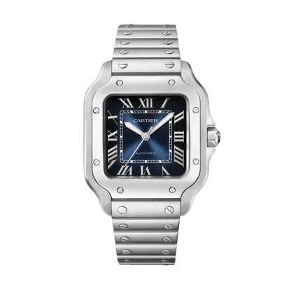 Cartier Santos De Cartier Medium Blue WSSA0063 35.5mm