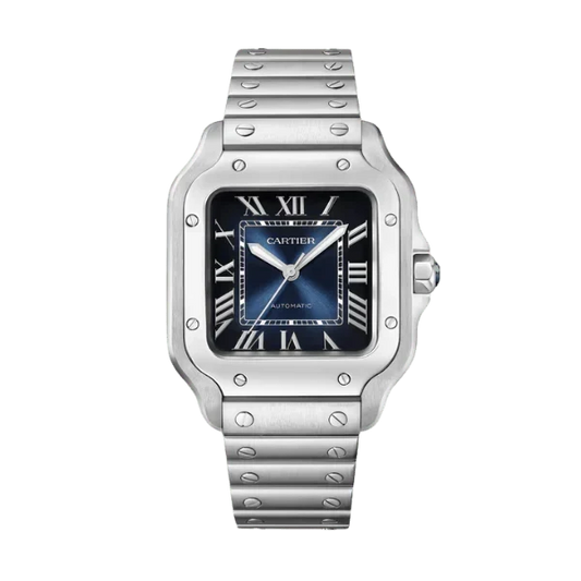 Cartier Santos De Cartier Medium Blue WSSA0063 35.5mm
