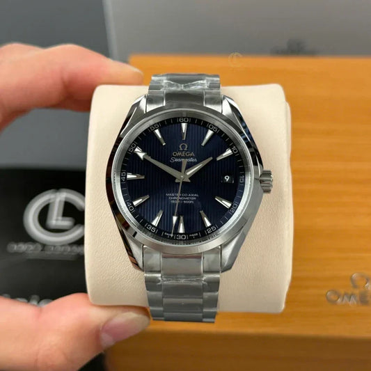 Omega Seamaster Aqua Terra Master Co‑Axial 231.10.39.21.03.002 39mm Blue Dial