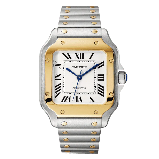 Cartier Santos De Cartier Two Tone W2SA0006 35.5mm