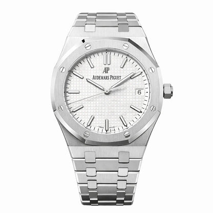 Audemars Piguet Royal Oak 77350ST.OO.1261ST.01 Stainless Steel Silver-Toned Dial