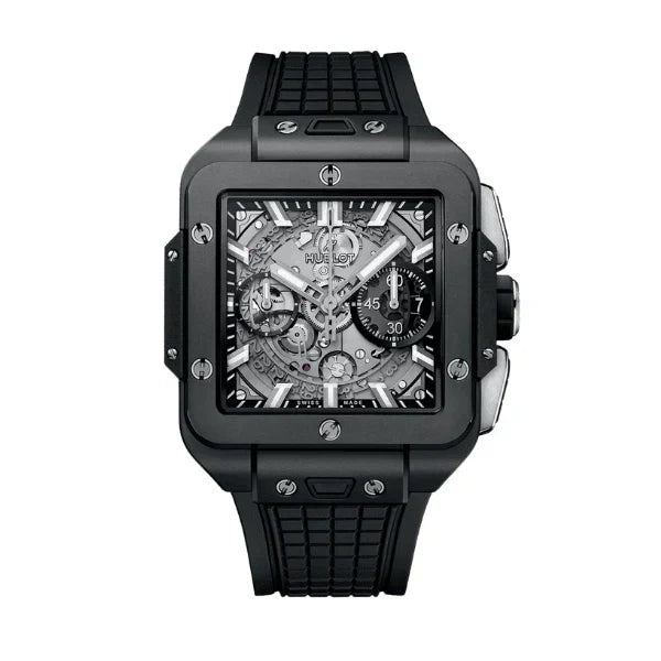 Hublot Square Bang Unico 821.CI.0170.RX 821CI0170RX 42mm Black Dial Ceramic