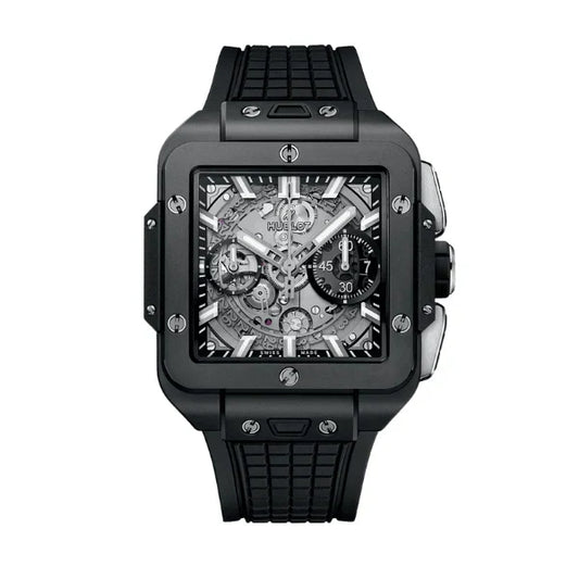 Hublot Square Bang Unico 821.CI.0170.RX 821CI0170RX 42mm Black Dial Ceramic