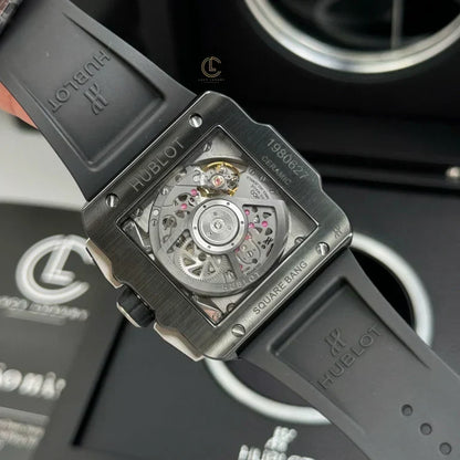 Hublot Square Bang Unico 821.CI.0170.RX 821CI0170RX 42mm Black Dial Ceramic