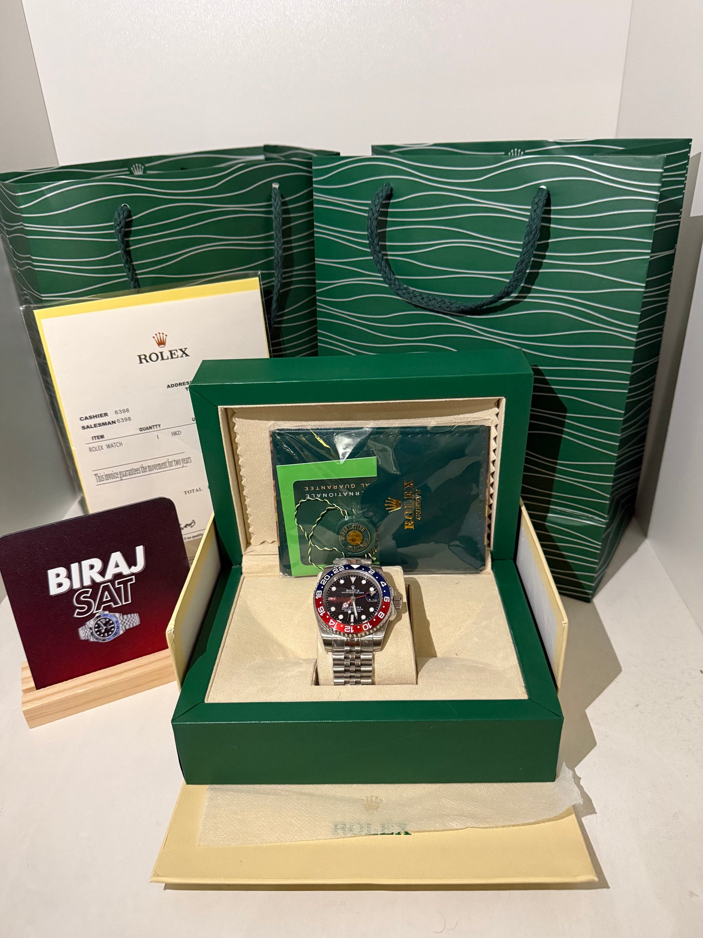 Rolex GMT Master 2 Pepsi