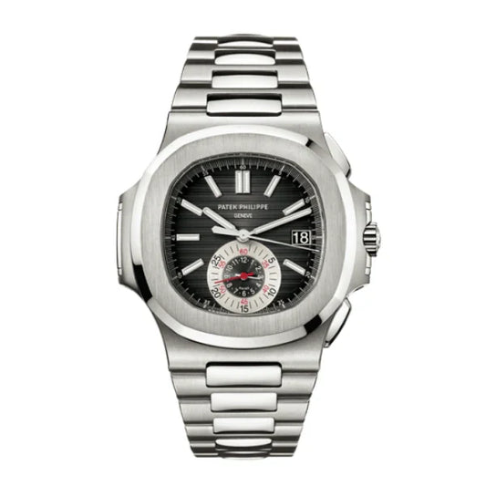 Patek Philippe Nautilus Chronograph 5980/1A-014 40.5mm Black-Blue Dial