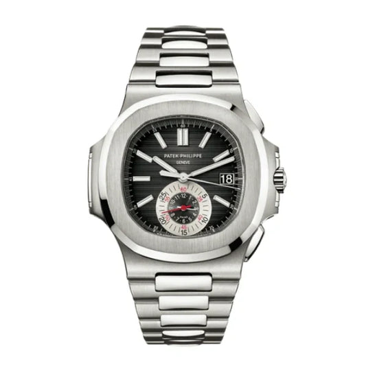 Patek Philippe Nautilus Chronograph 5980/1A-014 40.5mm Black-Blue Dial
