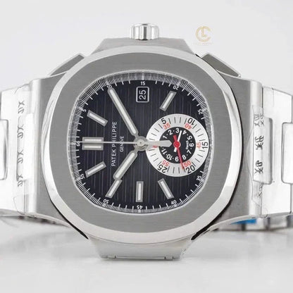 Patek Philippe Nautilus Chronograph 5980/1A-014 40.5mm Black-Blue Dial